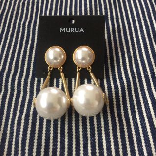 ムルーア(MURUA)のMURUA♡パールピアス(ピアス)