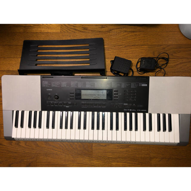 新作揃え CASIO - CASIO CTK-4200 スタンド付き キーボード 電子ピアノ