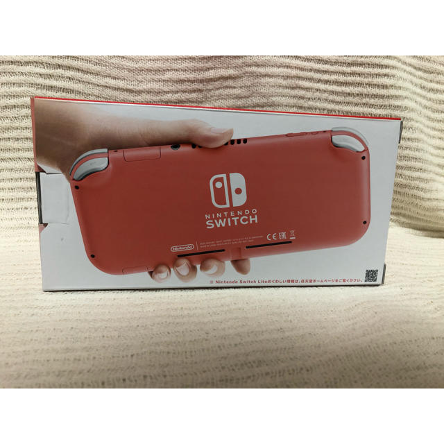 【新品☆未開封】switch lite コーラルピンク　Nintendo 本体