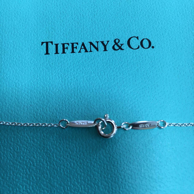 Tiffany & Co.(ティファニー)のティファニー ネックレス オープンハート 未使用 レディースのアクセサリー(ネックレス)の商品写真