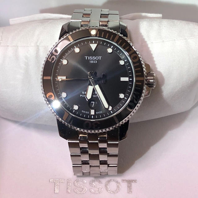 TISSOT(ティソ)のコラード様専用　TISSOT 300m防水 SEASTAR  メンズの時計(腕時計(アナログ))の商品写真