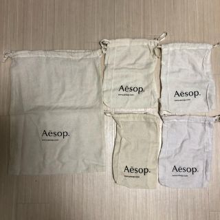 イソップ(Aesop)のaesop イソップ 巾着袋 大小 5枚セット(その他)