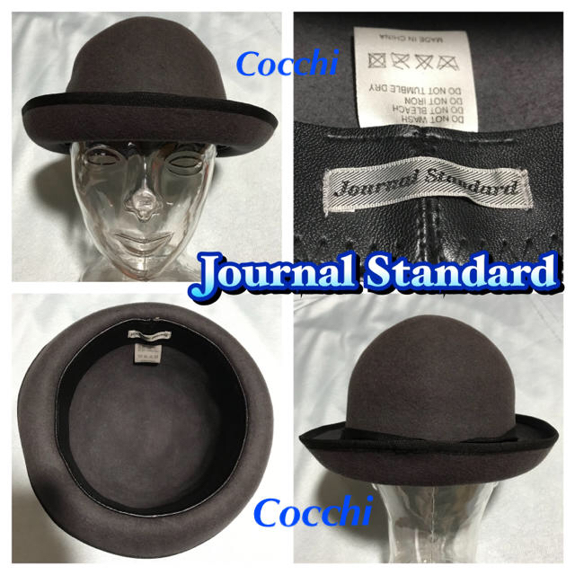 JOURNAL STANDARD(ジャーナルスタンダード)のジャーナルスタンダード Jurnal Standard ウール100 グレー帽子 レディースの帽子(ハット)の商品写真