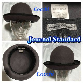 ジャーナルスタンダード(JOURNAL STANDARD)のジャーナルスタンダード Jurnal Standard ウール100 グレー帽子(ハット)