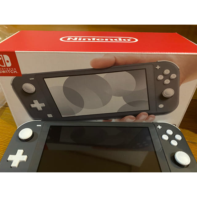 美品 Nintendo Switch Lite グレー - 家庭用ゲーム機本体