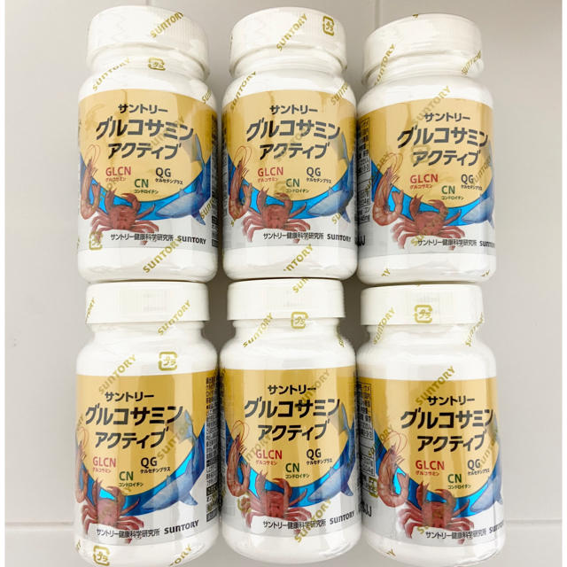 サントリーグルコサミンアクティブ　6個セット健康食品