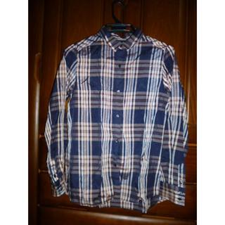 アーバンリサーチロッソ(URBAN RESEARCH ROSSO)のアーバンリサーチロッソ　チェックのシャツ 紺(シャツ/ブラウス(長袖/七分))