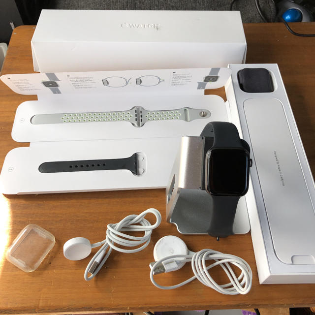 Applewatch series4 Cellular+GPS時計