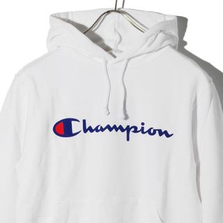 チャンピオン(Champion)の新品★チャンピオン ロゴプリント プルオーバーパーカー Mサイズ(パーカー)