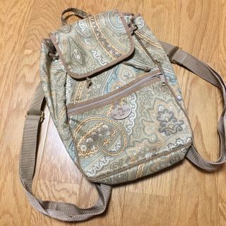 エトロ(ETRO)のエトロ　ペイズリーバックパック　美品(リュック/バックパック)