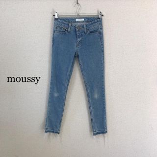 マウジー(moussy)のフリンジスキニーパンツ(デニム/ジーンズ)