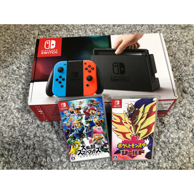 Nintendo Switch ネオンブルー