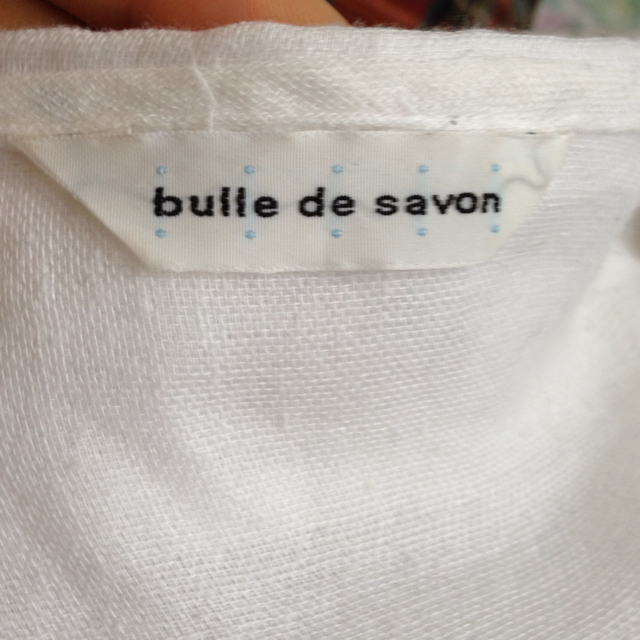 bulle de savon(ビュルデサボン)の値下げ！コットン丸襟シャツ レディースのトップス(シャツ/ブラウス(長袖/七分))の商品写真