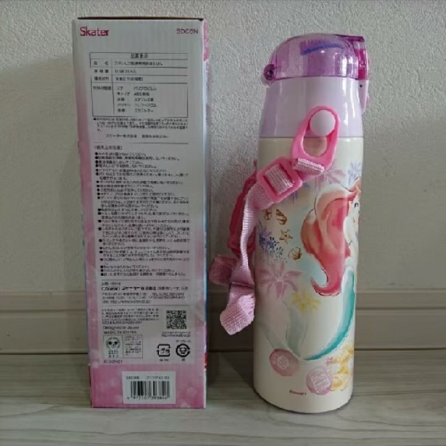 Disney(ディズニー)のプリンセス 新品 超軽量 ダイレクトステンレスボトル 580ml キッズ/ベビー/マタニティの授乳/お食事用品(水筒)の商品写真