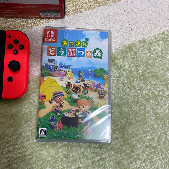 任天堂　Switch スイッチ　美品　どうぶつの森　新品セット 3