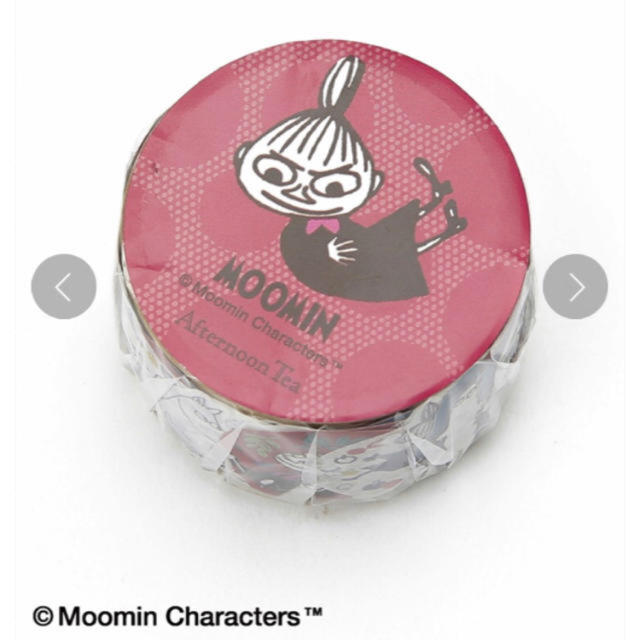 AfternoonTea(アフタヌーンティー)のMoomin×Afternoon Tea/デコレーションテープ ダイカットレッド インテリア/住まい/日用品の文房具(テープ/マスキングテープ)の商品写真