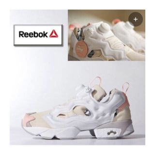 リーボック(Reebok)のポンプフリューリー 羊 ホワイト(スニーカー)