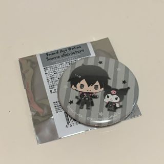 サンリオ(サンリオ)のSAO×サンリオキャラクターズ　缶バッジ　キリト×クロミ(バッジ/ピンバッジ)