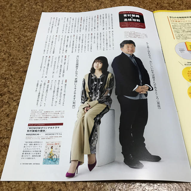 本当に住みやすい街Walker 有村架純 エンタメ/ホビーのタレントグッズ(女性タレント)の商品写真