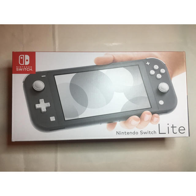 新品未開封品　スイッチライト本体　グレー