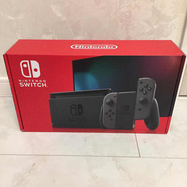 最新作 新品未使用☆任天堂スイッチ☆グレー☆ 家庭用ゲーム機本体