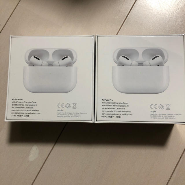 値下げ 新品未開封品 AirPods Pro 2個セット MWP22J/A