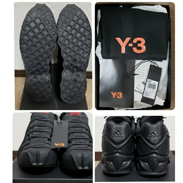 Y-3(ワイスリー)の【専用】美品 Y-3 YUUTO BLACK YOHJIYAMAMOTO メンズの靴/シューズ(スニーカー)の商品写真