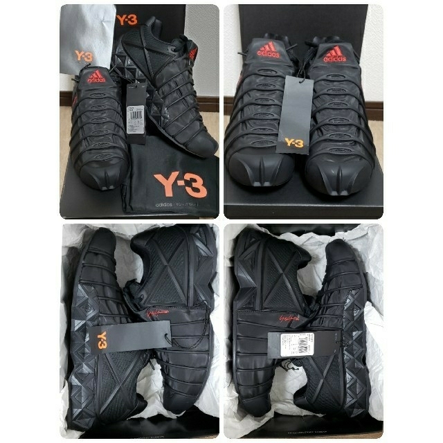 Y-3(ワイスリー)の【専用】美品 Y-3 YUUTO BLACK YOHJIYAMAMOTO メンズの靴/シューズ(スニーカー)の商品写真