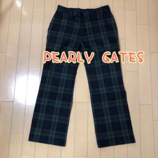 パーリーゲイツ(PEARLY GATES)のPEARLY GATES チェックパンツ カジュアルパンツ(カジュアルパンツ)