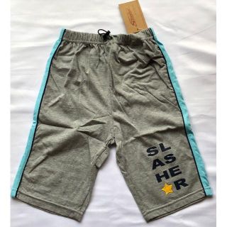 スラッシャー(THRASHER)の【新品未使用】【キッズ１２０】スラッシャー　ハーフパンツ　グレー(パンツ/スパッツ)