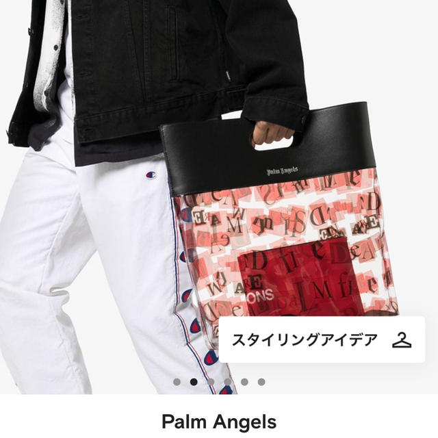 palm angels トートバッグ