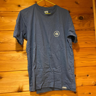 ユニクロ(UNIQLO)のUT 銀さん 銀魂 ジャンプ コラボ ブルー Tシャツ(Tシャツ/カットソー(半袖/袖なし))