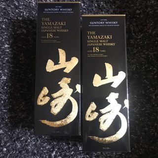 サントリー(サントリー)の☆新品☆山崎18年☆マイレージ付き　　      (ウイスキー)