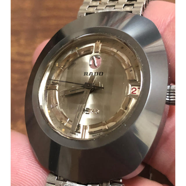 RADO(ラドー)のラドー ダイヤスター カットガラス メンズ 自動巻 メンズの時計(腕時計(アナログ))の商品写真