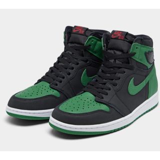 ナイキ(NIKE)のNIKE AIR JORDAN1 パイングリーン(スニーカー)