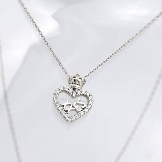 Justin Davis(ジャスティンデイビス)の美品!Justin Daivis snj365 HeartfulNecklace レディースのアクセサリー(ネックレス)の商品写真