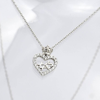 ジャスティンデイビス(Justin Davis)の美品!Justin Daivis snj365 HeartfulNecklace(ネックレス)