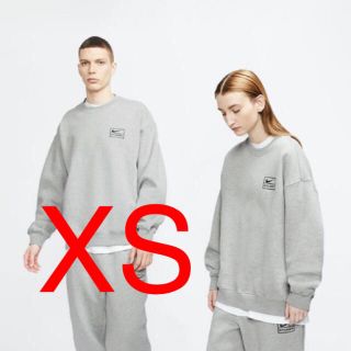 ナイキ(NIKE)のstussy nike fleece crew フリースクルー サイズxs(スウェット)