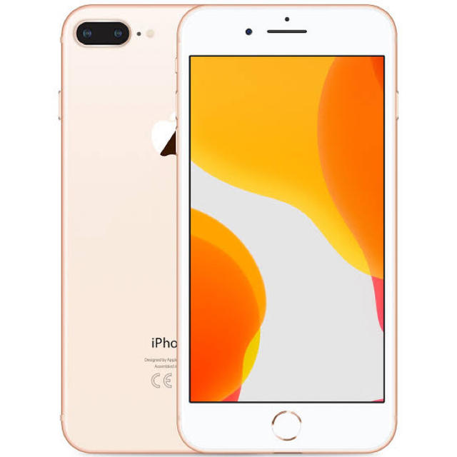 iphone 8plus64gb ゴールドシムフリーApple 正規購入品