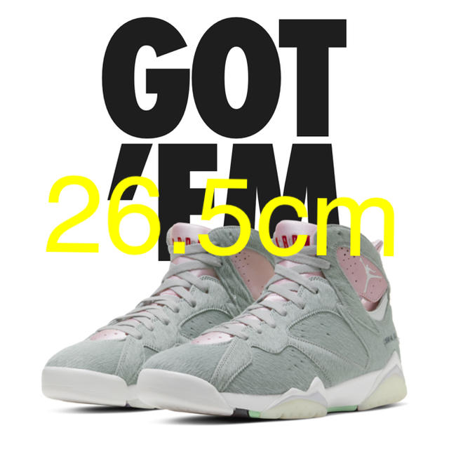 スニーカーエアジョーダン7 neutral grey airjordan7 retro