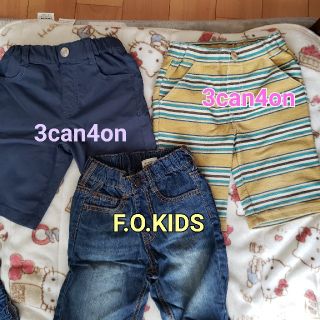 サンカンシオン(3can4on)の男の子　ハーフパンツ(パンツ/スパッツ)