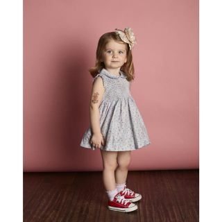 プチバトー(PETIT BATEAU)の新品未使用　QUESTION EVERYTHING 18-24m(ワンピース)