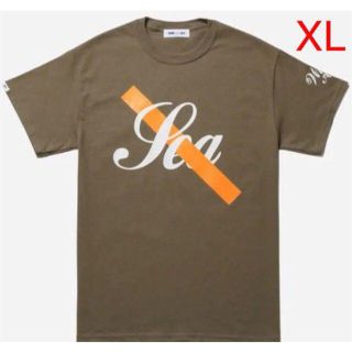 サタデーズサーフニューヨークシティー(SATURDAYS SURF NYC)の新品 WIND AND SEA Saturdays NYC Tシャツ XL 茶(Tシャツ/カットソー(半袖/袖なし))