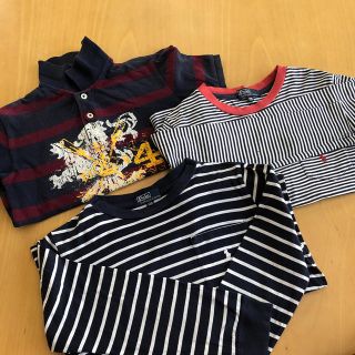 ラルフローレン(Ralph Lauren)のラルフローレン  薄手長袖　半袖　３枚セット　120(Tシャツ/カットソー)