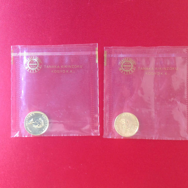 人気の春夏 未開封 田中貴金属 純金 K24 1/10oz メイプルリーフ金貨