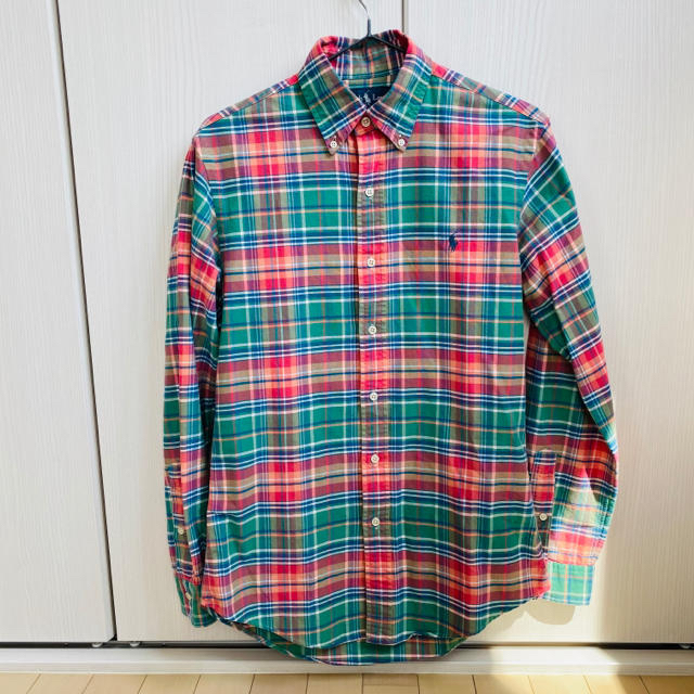 Ralph Lauren(ラルフローレン)のラルフローレンの緑×オレンジシャツ メンズのトップス(シャツ)の商品写真