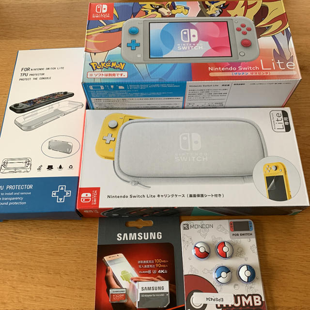 Nintendo Switch Lite ザシアンザマゼンタ本体セット | www ...