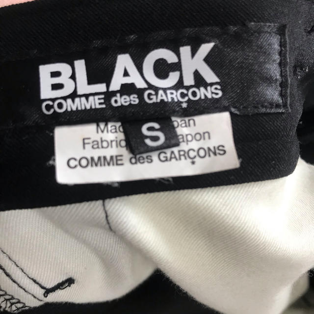 BLACK COMME des GARCONS - BLACK COMME des GARCONS サイドライン 