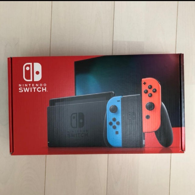 【新品未使用】Nintendo Switch ネオンブルー ネオンレッド　本体