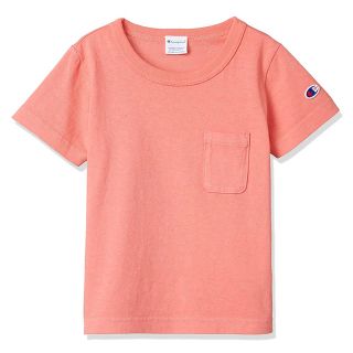 チャンピオン(Champion)の★新品正規品・ピンク130cm★チャンピオン 胸ポケット付きキッズTシャツ(Tシャツ/カットソー)